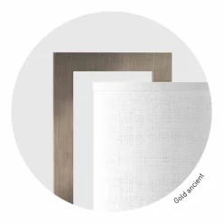 Viadurini Lighting Moderne Tischlampen-Design Tischlampe aus Metall und weißem Leinen Made in Italy - Bali