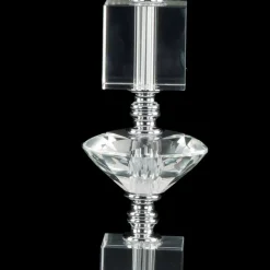 Viadurini Lighting Klassische Tischlampen-Design Tischlampe in Ivy Glas und Kristall, made in Italy