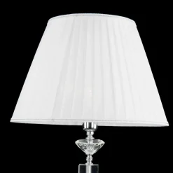 Viadurini Lighting Klassische Tischlampen-Design Tischlampe in Ivy Glas und Kristall, made in Italy