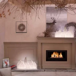 SLIDE Moderne Tischlampen-Design Tischlampe mit weißen oder roten Led Houses Design - Kuusi