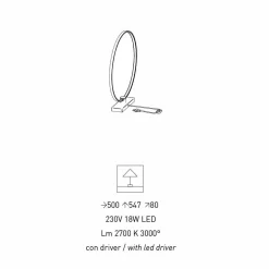 Viadurini Lighting Moderne Tischlampen-Design Tischleuchte aus schwarzem Aluminium und Messing Made in Italy - Norma