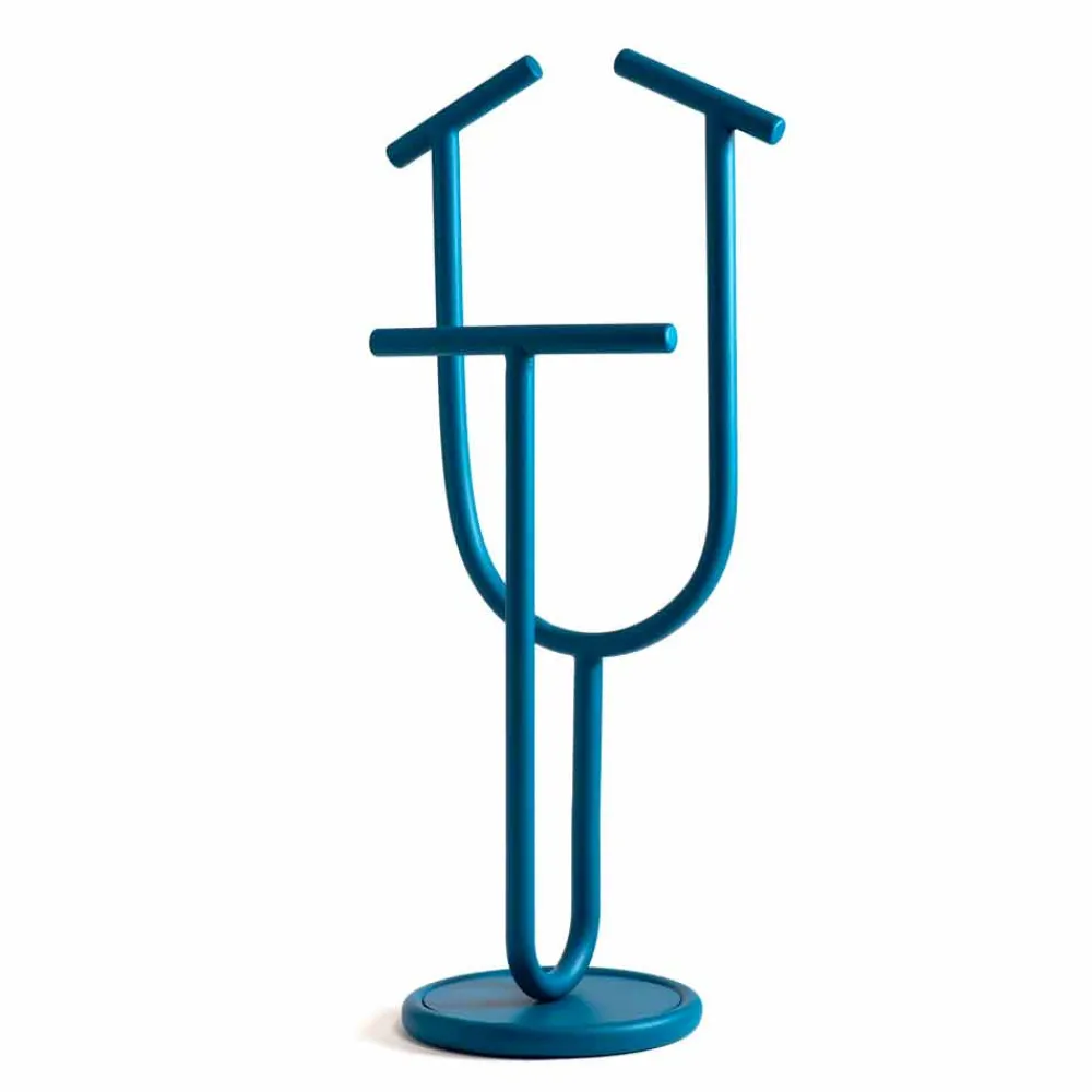 Viadurini Living Garderobenständer-Design Valet Stand aus lackiertem RAL-Stahl Made in Italy - Arcano