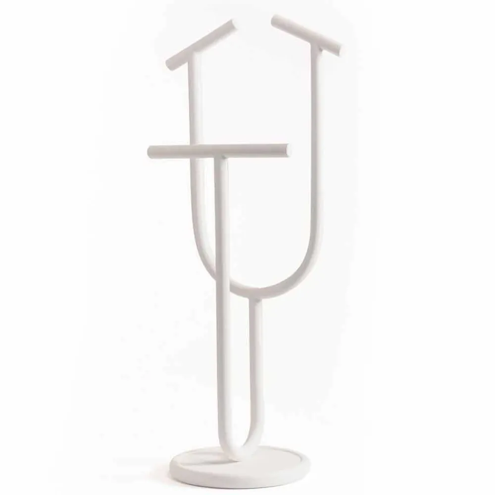 Viadurini Living Garderobenständer-Design Valet Stand aus lackiertem RAL-Stahl Made in Italy - Arcano