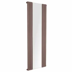 Viadurini Radiators Heizkörper Hydraulisch-Design Vertikaler Badezimmerheizkörper aus Stahl mit 587 W Spiegel - Picchio