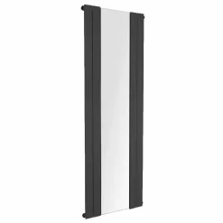 Viadurini Radiators Heizkörper Hydraulisch-Design Vertikaler Badezimmerheizkörper aus Stahl mit 587 W Spiegel - Picchio