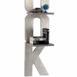 Viadurini Decor Moderne Design Bücherregale-Design Wandbücherschrank mit drei Regalen in Italien handgefertigt Nicla