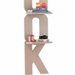 Viadurini Decor Moderne Design Bücherregale-Design Wandbücherschrank mit drei Regalen in Italien handgefertigt Nicla