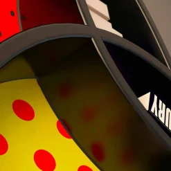 Viadurini Design Wandregale-Design Wandregal Made in Italy Poppy Book