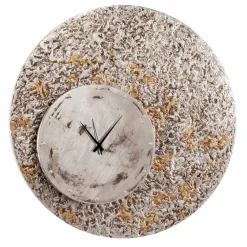 Viadurini Decor Wanduhren-Design Wanduhr auf zwei Ebenen gefertigt in Italien Eccli