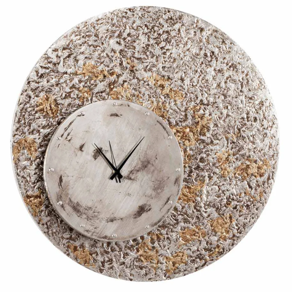 Viadurini Decor Wanduhren-Design Wanduhr auf zwei Ebenen gefertigt in Italien Eccli