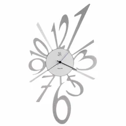 Viadurini Time Design Wanduhren-Design Wanduhr aus Eisen in schwarz oder aluminium Made in Italy - Oceano