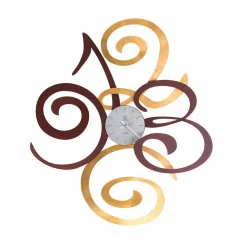 Viadurini Time Design Wanduhren-Design Wanduhr aus farbigem Eisen Made in Italy - Fiordaliso