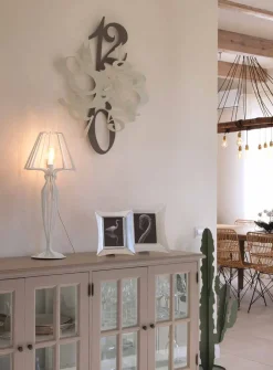 Viadurini Time Design Wanduhren-Design Wanduhr aus farbigem Eisen Made in Italy - Fiordaliso