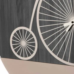 Viadurini Time Design Wanduhren-Design Wanduhr aus rundem Holz in 2 Ausführungen, Made in Italy - Byko