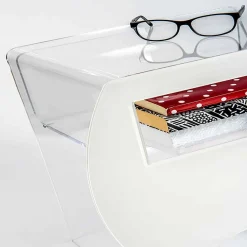 Viadurini Living Moderne Couchtische-Design Wohnzimmer kleinen Tisch / Nachttisch aus Acrylglas, Mineo