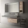 Viadurini Bathroom Badmöbel Hängend-Design Zusammensetzung für Badezimmer Moderne Hängemöbel Made in Italy - Farart2