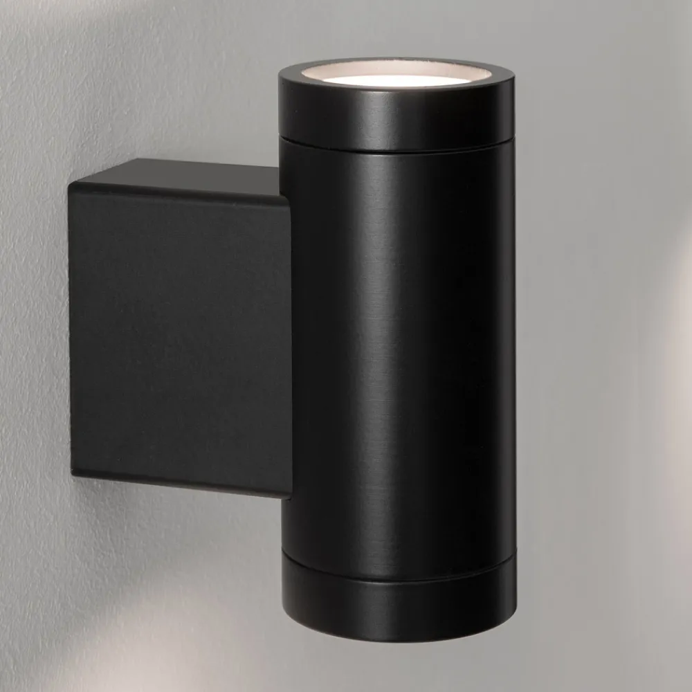 Viadurini Lighting Garten-Wandlampen-Design-Außenwandleuchte aus weißem oder schwarzem Aluminium - Leopida