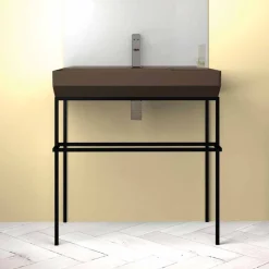 Viadurini Bathroom Keramikwaschbecken-Design-Aufsatzspüle in Keramik made in Italy, Viviano