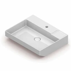 Viadurini Bathroom Keramikwaschbecken-Design-Aufsatzspüle in Keramik made in Italy, Viviano