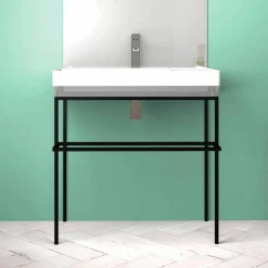 Viadurini Bathroom Keramikwaschbecken-Design-Aufsatzspüle in Keramik made in Italy, Viviano