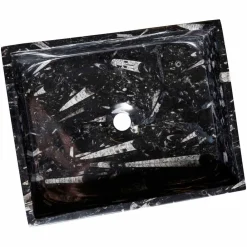 Viadurini Bathroom Steinwaschbecken-Design-Aufsatzwaschbecken aus Marmor Ozzy, Einzelstück