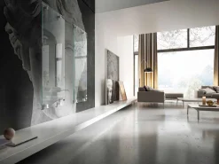 Viadurini Radiators Heizkörper Elektrisch-Design-Elektrokeramik-Heizkörper in Star-Glas, made in Italy