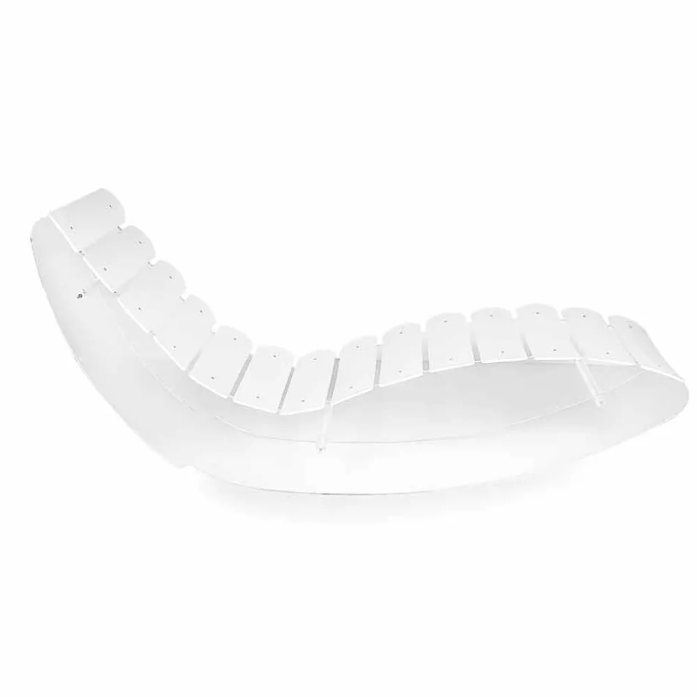 Viadurini Living Recamiere|Recamiere-Designer Chaiselongue aus transparentem Plexiglas, Made in Italy