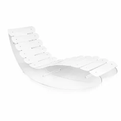 Viadurini Living Recamiere|Recamiere-Designer Chaiselongue aus transparentem Plexiglas, Made in Italy