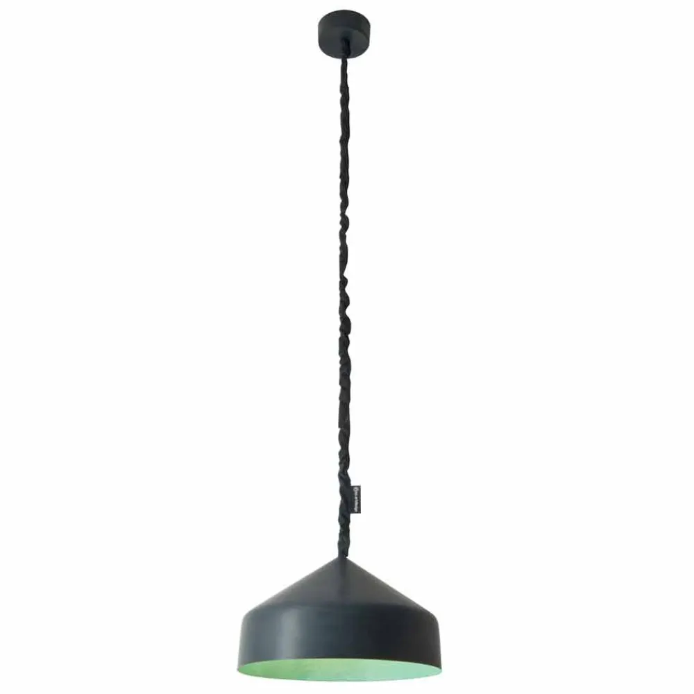 In-es.artdesign Moderne Pendelleuchten-Designer Hängelampe Cyrcus Resin Blackboard