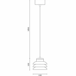 Viadurini Lighting Moderne Pendelleuchten-Designer Pendelleuchte aus roter Keramik, hergestellt in Italien, Asien