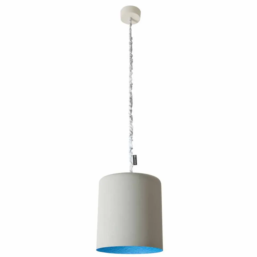 In-es.artdesign Moderne Pendelleuchten-Designer Pendelleuchte Bin Painted Zement