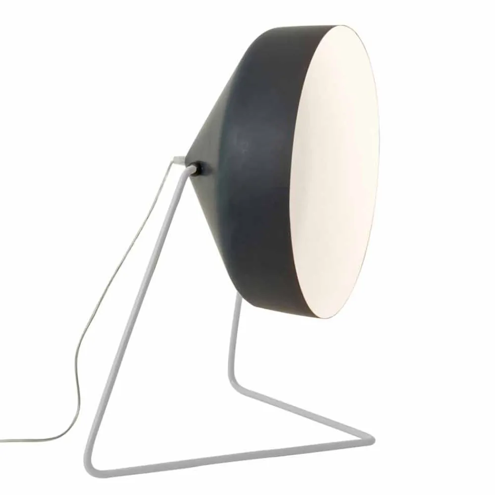 In-es.artdesign Designer Stehlampen-Designer Stehleuchte Cyrcus F Resin Blackboard