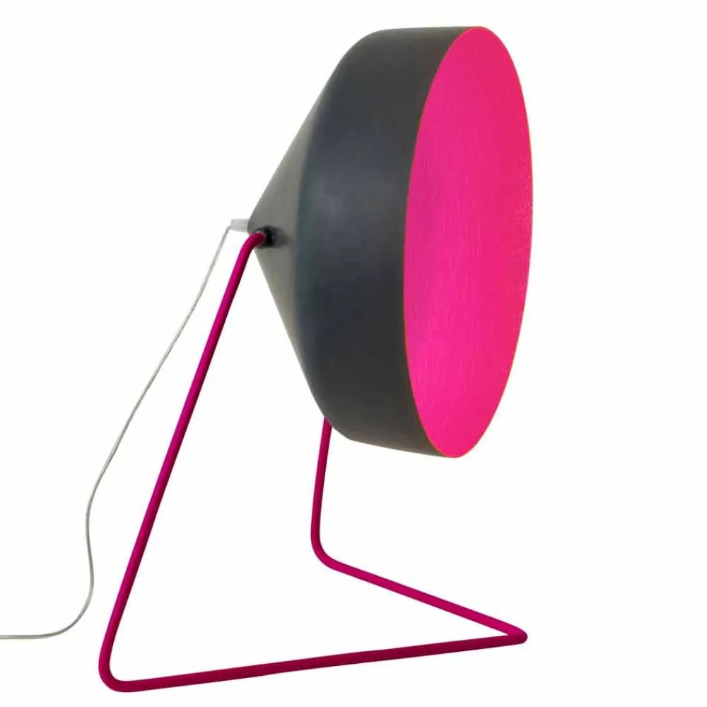 In-es.artdesign Designer Stehlampen-Designer Stehleuchte Cyrcus F Resin Blackboard