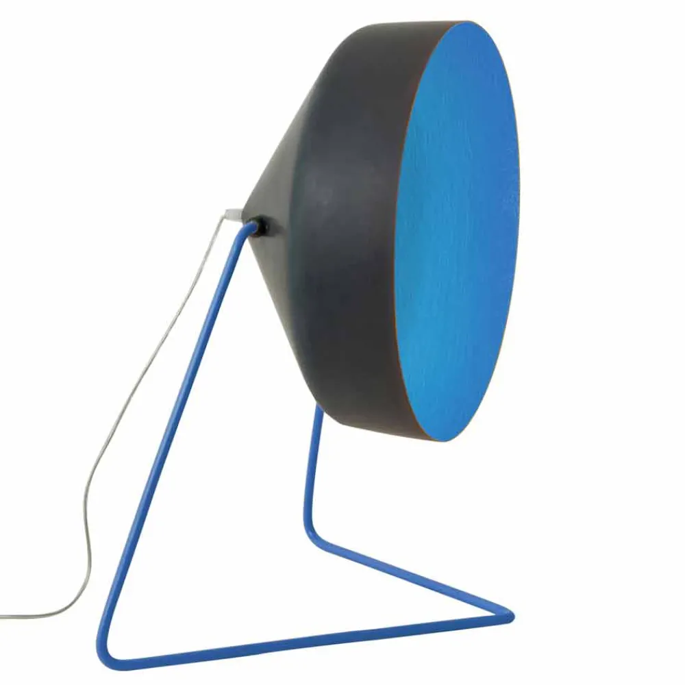 In-es.artdesign Designer Stehlampen-Designer Stehleuchte Cyrcus F Resin Blackboard