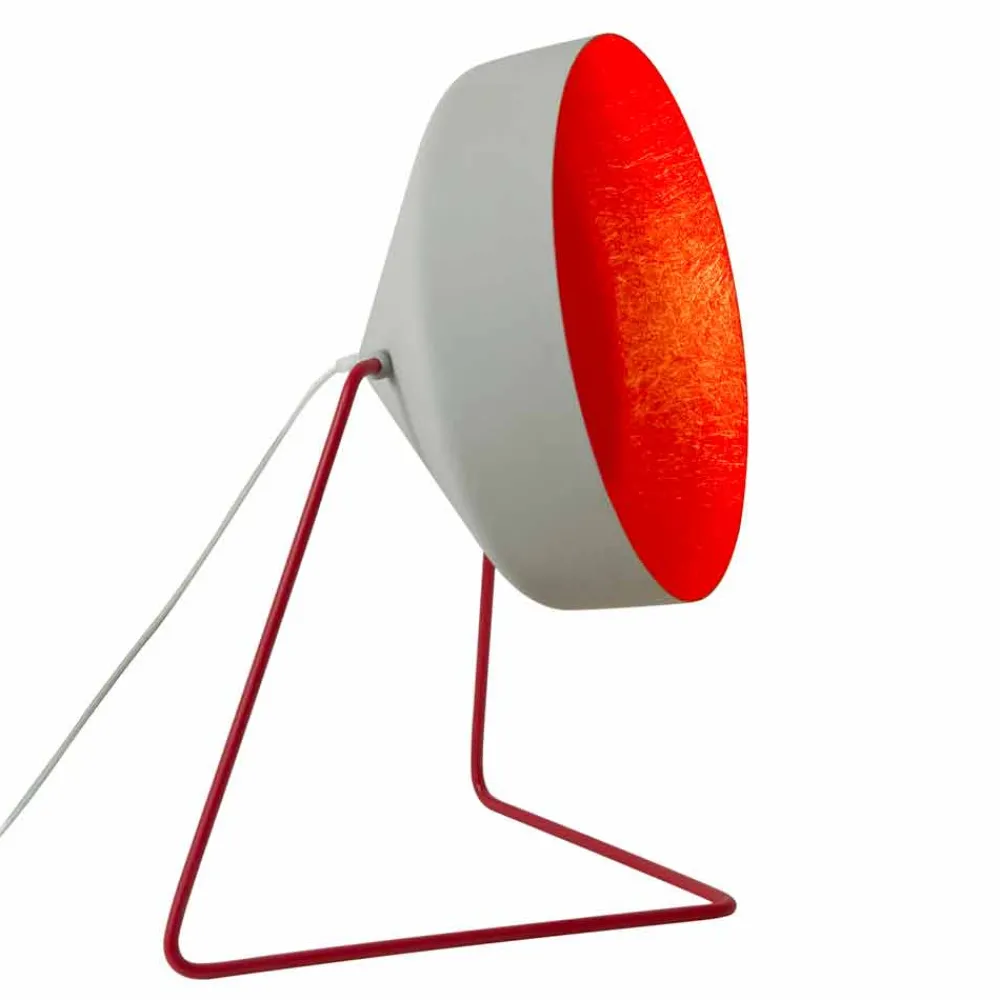 In-es.artdesign Designer Stehlampen-Designer Stehleuchte Cyrcus F Beton gemalt