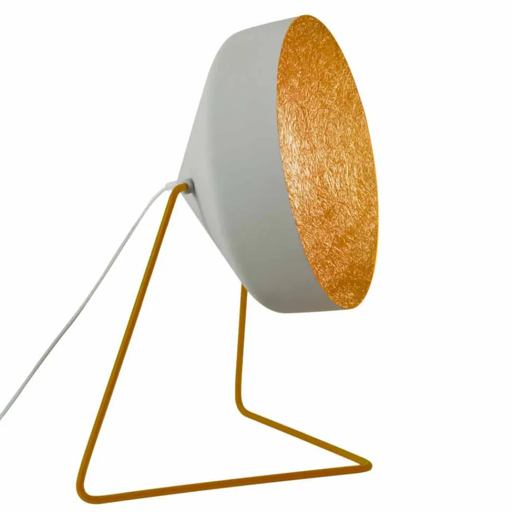 In-es.artdesign Designer Stehlampen-Designer Stehleuchte Cyrcus F Beton gemalt