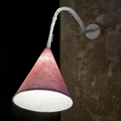 In-es.artdesign Klassische Wandleuchten-Designer Wandleuchte Jazz A Stripe farbige Wolle