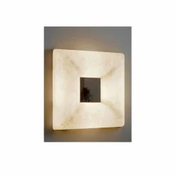 In-es.artdesign Moderne Wandleuchten-Designer Wandleuchte mit Spiegel Ego in Nebulite