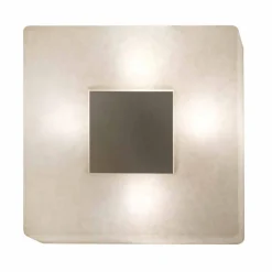 In-es.artdesign Moderne Wandleuchten-Designer Wandleuchte mit Spiegel Ego in Nebulite