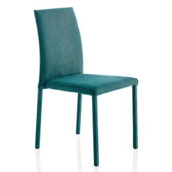 Viadurini Living Moderne Stühle-Designer-Esszimmerstuhl aus Stoff, hergestellt in Italien, Conny