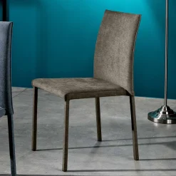 Viadurini Living Moderne Stühle-Designer-Esszimmerstuhl aus Stoff, hergestellt in Italien, Conny