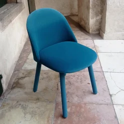 Viadurini Living Design Stühle-Design-Esszimmerstuhl mit waschbarem Stoffbezug, hergestellt in Italien – Trilly