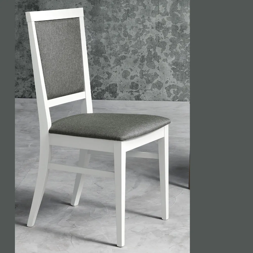 Viadurini Living Moderne Stühle-Design-Küchenstuhl aus Buchenholz und Stoff im modernen Stil - Taver