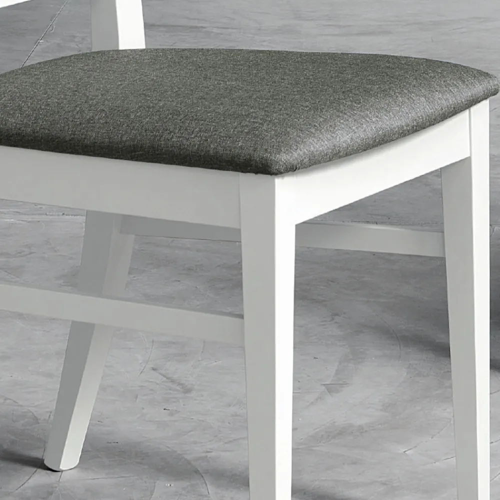 Viadurini Living Moderne Stühle-Design-Küchenstuhl aus Buchenholz und Stoff im modernen Stil - Taver