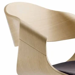 Viadurini Living Design Stühle-Designstuhl aus Eichen- oder Wengeholz mit italienischem Luxuskissen - Rimmel