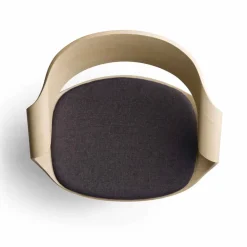 Viadurini Living Design Stühle-Designstuhl aus Eichen- oder Wengeholz mit italienischem Luxuskissen - Rimmel