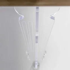 Viadurini Living Esstische-Designtisch aus Tannenholz und Plexiglas aus Italien, Castro