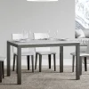 Viadurini Living Ausziehbare Esstische-Design-Tisch mit Holzplatte, ausziehbar bis 440 cm, hergestellt in Italien – Foxy