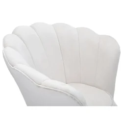 Viadurini Living Moderne Sessel-Design-Wohnsessel aus Samt mit goldenen Eisenfüßen - Annina