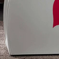 Limac Design Zeitungsständer-Design-Zeitschriftenständer aus Leder mit modernem Beatrice-Design